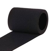 Gumiszalag 10 cm-es - Black (Fekete)